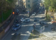 Frontale a Macerata, coinvolta un'auto della polizia