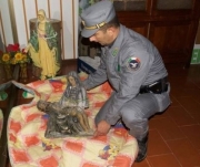 Recuperata la statua della Madonna della Cona nel comune di Castelsantangelo sul Nera