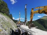 Strada del Pian Perduto, intensificati i lavori