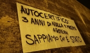 Tre anni dal sisma. Terre in Moto affigge Autocertificazioni
