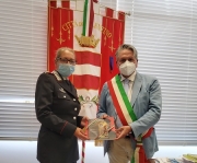 Tolentino: primo incontro ufficiale tra il sindaco Pezzanesi e il capitano Giulia Maggi