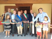 Pieve Torina in festa  per il taglio del nastro del nuovo asilo - Cinque aziende altoatesine a sostegno del progetto di Rubner Haus