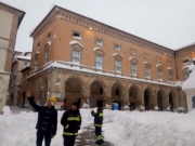 Nuove scosse A Camerino Sopralluoghi resi difficili dalla neve in zona rossa