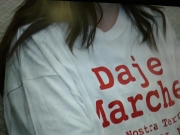 Manifestazione terremotati a Roma- " La terra trema noi no"