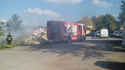 Incendio a Camerino
