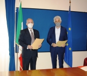 Scuole sicure: il sindaco Parcaroli e il prefetto Ferdani firmano il protocollo