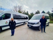 San Severino rinnova il parco degli scuolabus, in servizio anche un mezzo full electrict