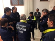 Sisma - Debora Serracchiani a Cessapalombo. Incontro con il sindaco Ottavi
