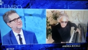 Bocelli  a Che tempo che fa per sostenere ospedale Camerino