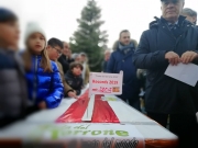 286 metri di dolcezza. Una piazza in festa per il torrone di Camerino