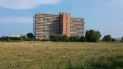 Hotel House, appartamento in fiamme