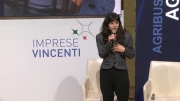 Ginevra Copacchioli, giovane imprenditrice di Visso, premiata a Torino tra le "imprese vincenti"