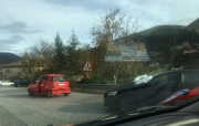 Scontro a Sfercia, ambulanza sul posto