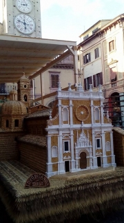 La Basilica di San Nicola realizzata con le spighe di grano