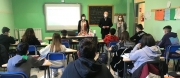 Di nuovo in classe, il sindaco di Caldarola incontra gli studenti