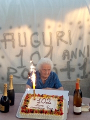 102 candeline per Rosa Balestra