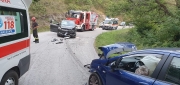 Montalto di Cessapalombo, incidente con tre feriti