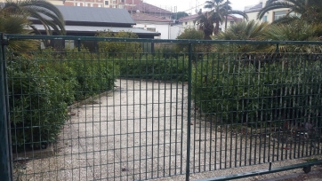 Civitanova, verde pubblico ripulito in via Cavour