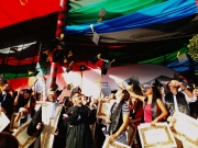Il "tocco" di Unicam, un lancio per la vita. In oltre 400 per la "Festa della laurea"
