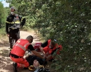 Colto da malore durante un'escursione, recuperato dai vigili del fuoco