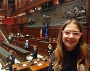 Elena Piergentili invitata alla Camera dei Deputati