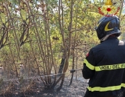 Incendio a Camerino e Valfornace. Acciuffato il piromane.