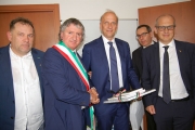 Nel primo giorno di esami, Bussetti visita il Filelfo di Tolentino