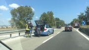Incidente in superstrada. Scontro tra due auto