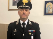 Il maggiore Roberto De Paoli al comando della Compagnia di Macerata