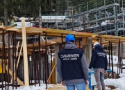 Controlli sui cantieri della ricostruzione, sorpreso un lavoratore privo del permesso di soggiorno